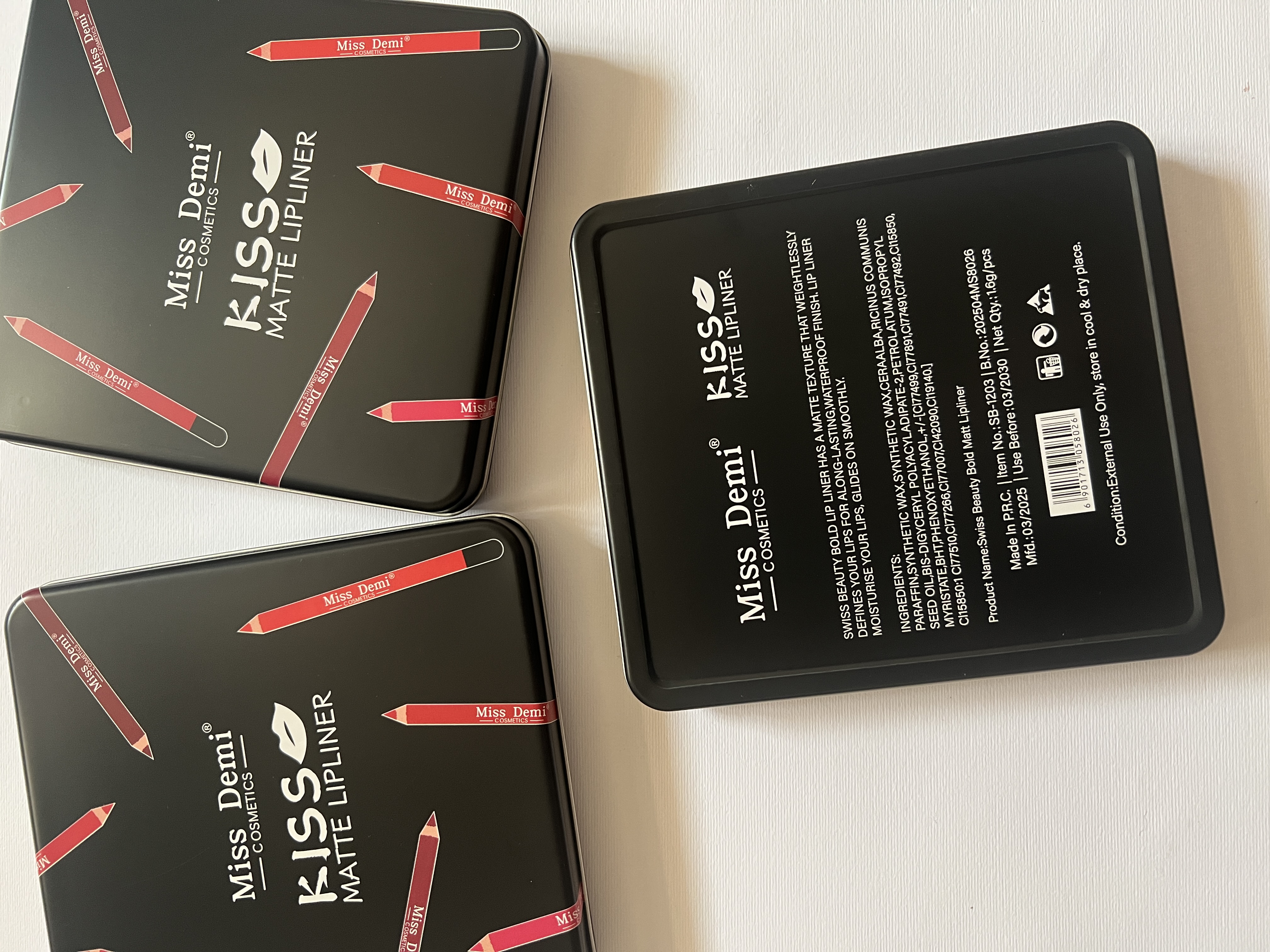 پک خطلب جعبه فلزی