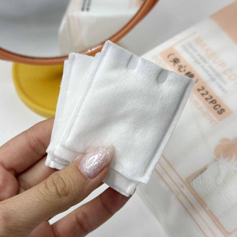 پد آرایش پاک کن کتان پنبه لطیف