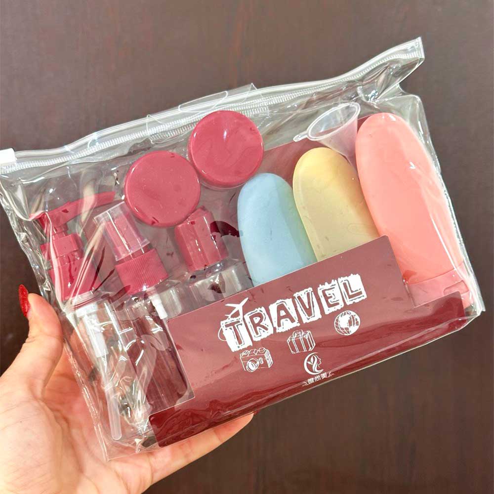 ست ده تکه مسافرتی لوازم آرایشی و بهداشتی