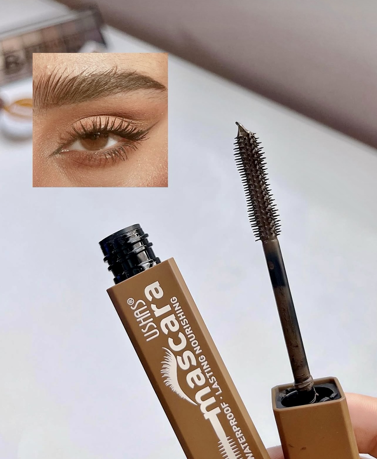 ریمل قهوه ای