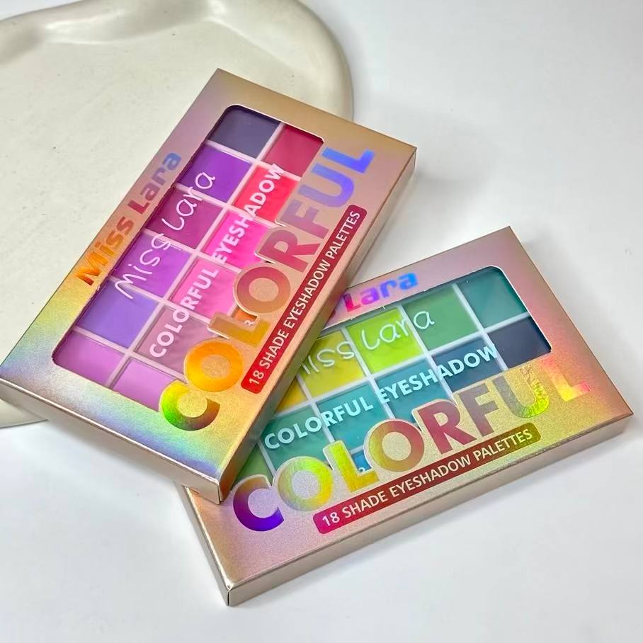 پالت سایه ۱۸ رنگ میس لارا 