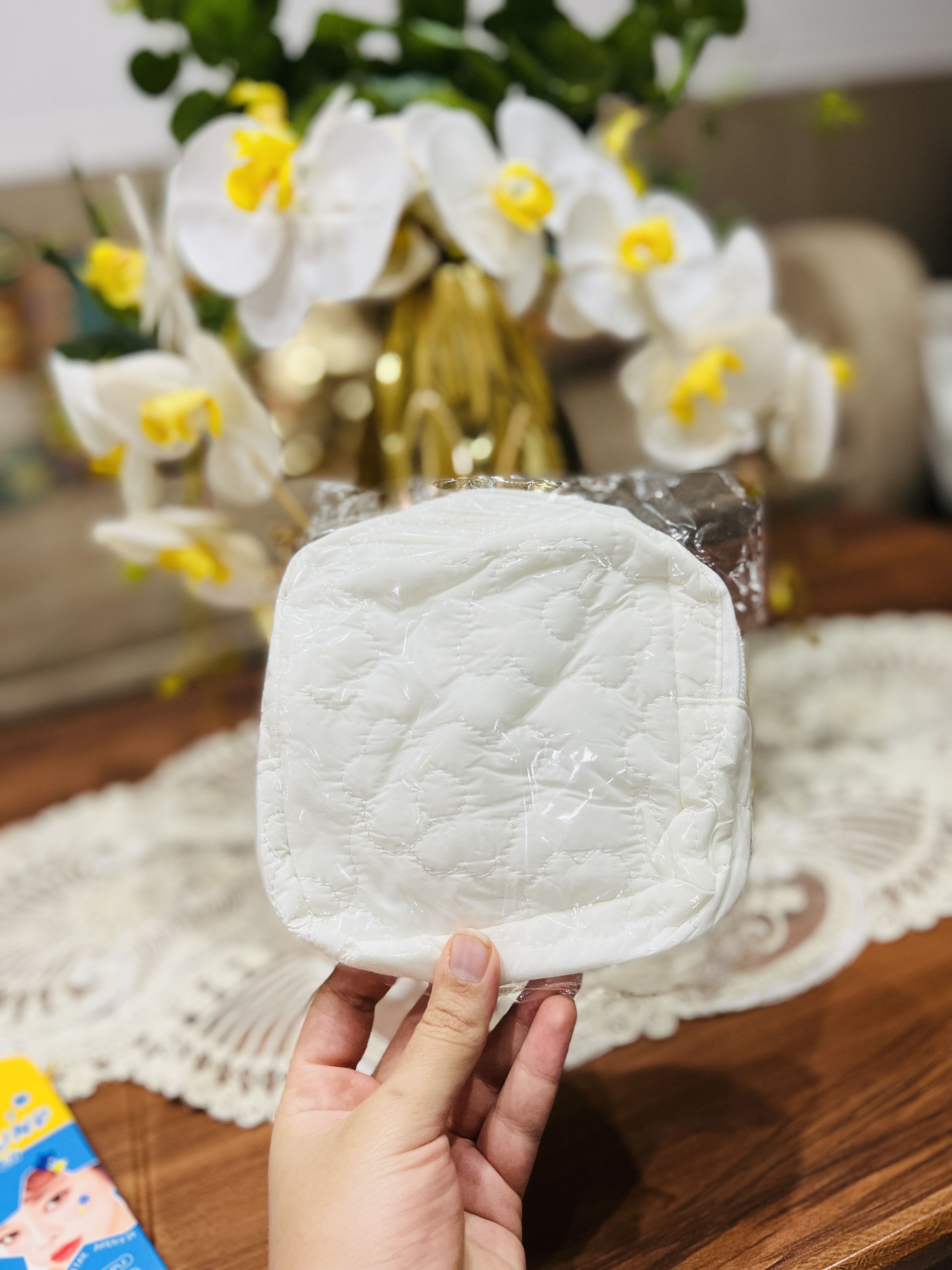 کیف تدی پفکی مربعی