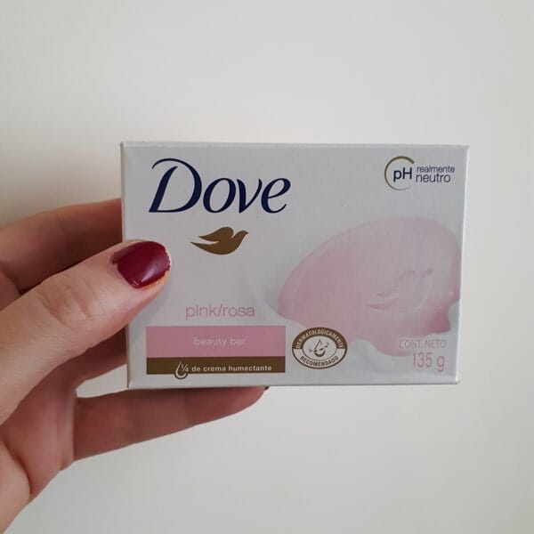 صابون داو صورتی Dove Pink با رایحه گل رز وزن 90 گرم