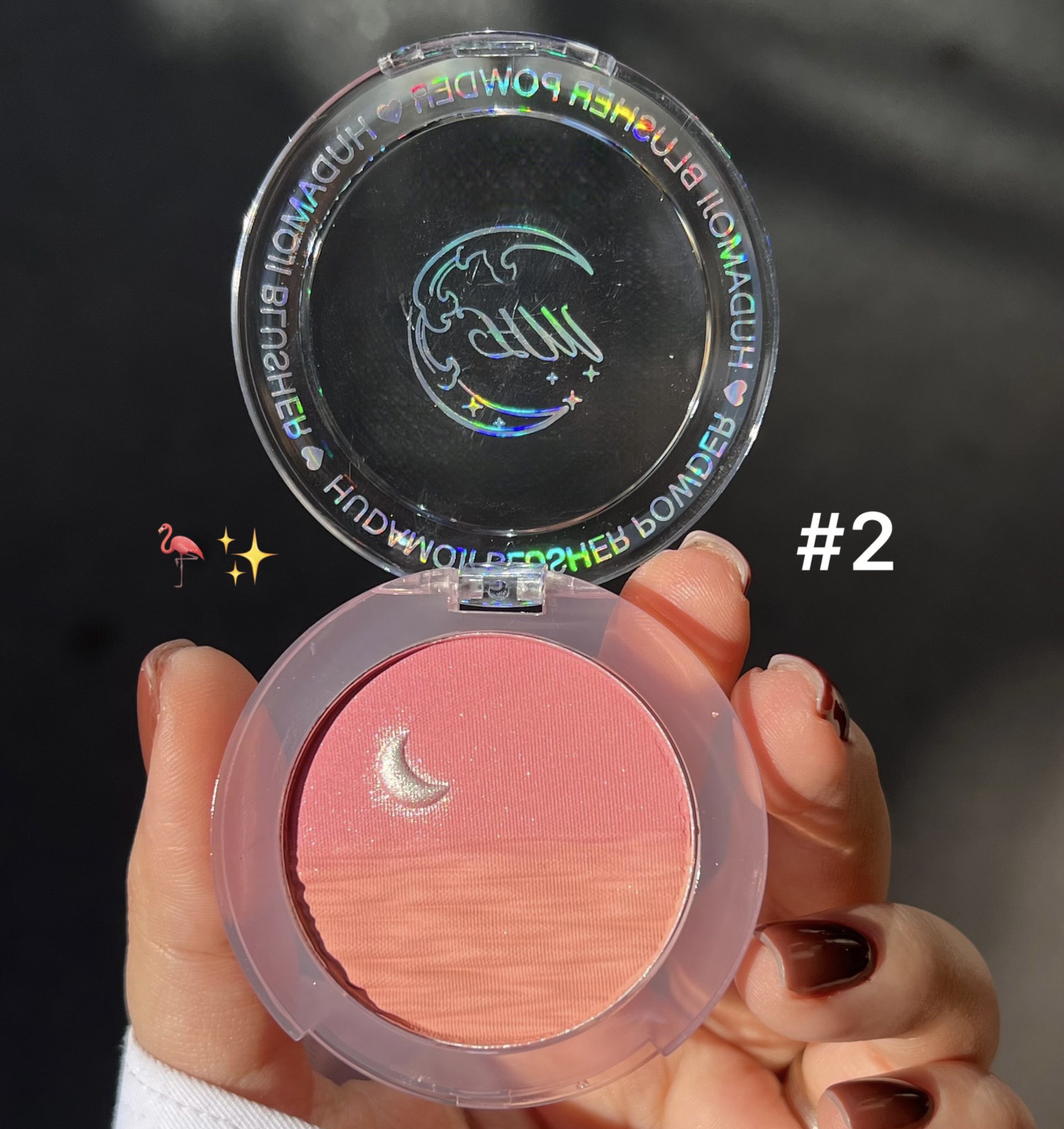 رژگونه دورنگ ماه