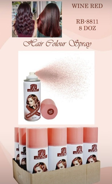 اسپری رنگ مو