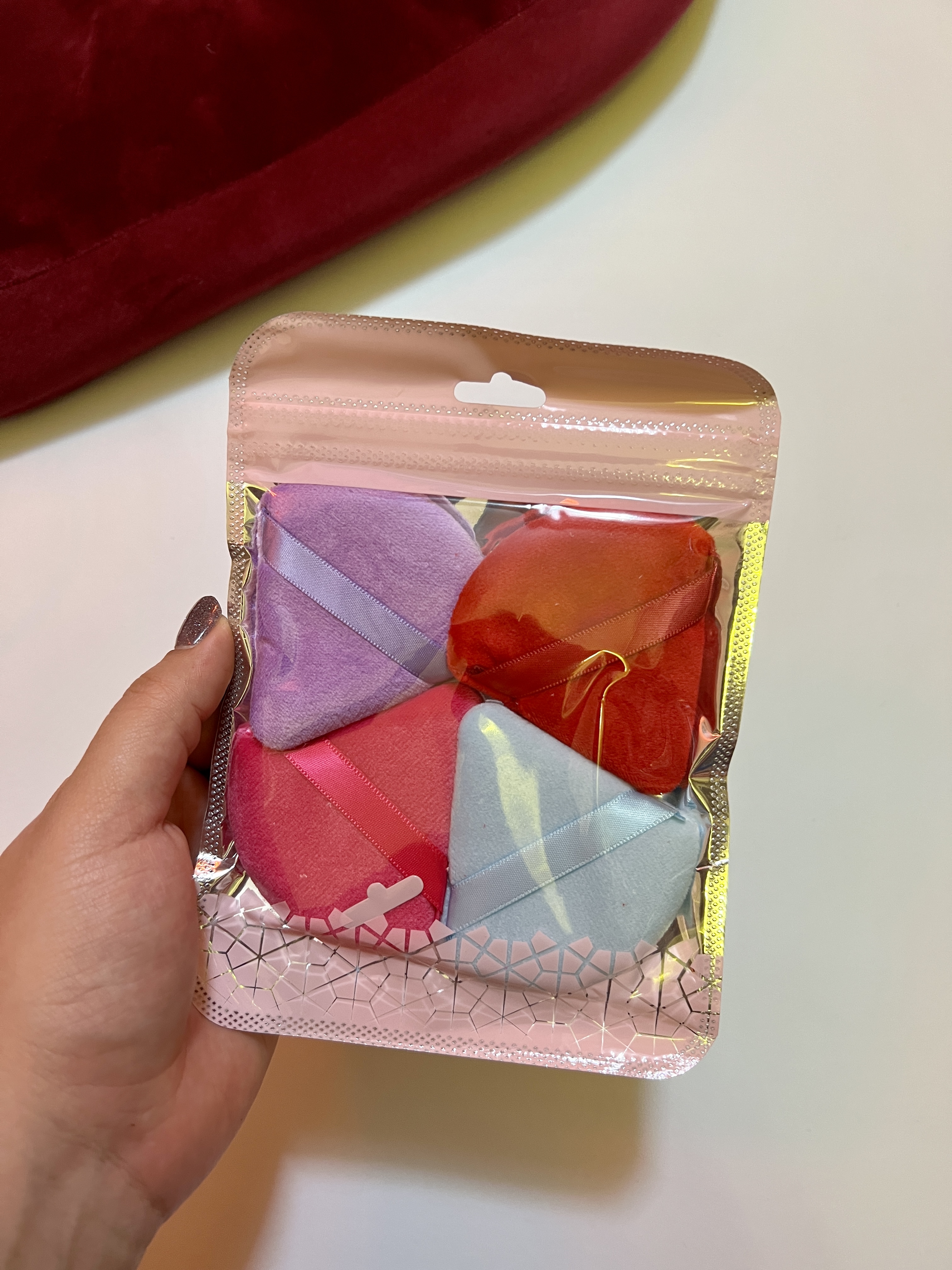 پک۴تایی پد مخملی