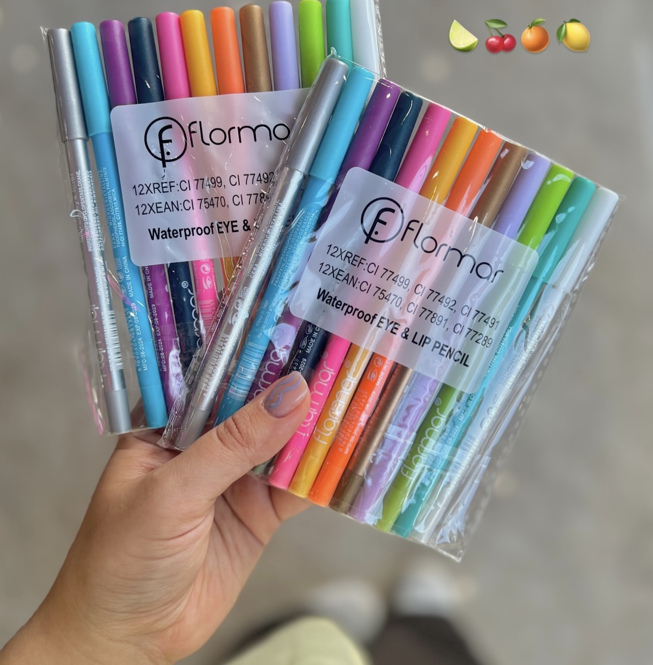 پک۱۲عددی مدادشمعی فلورمار