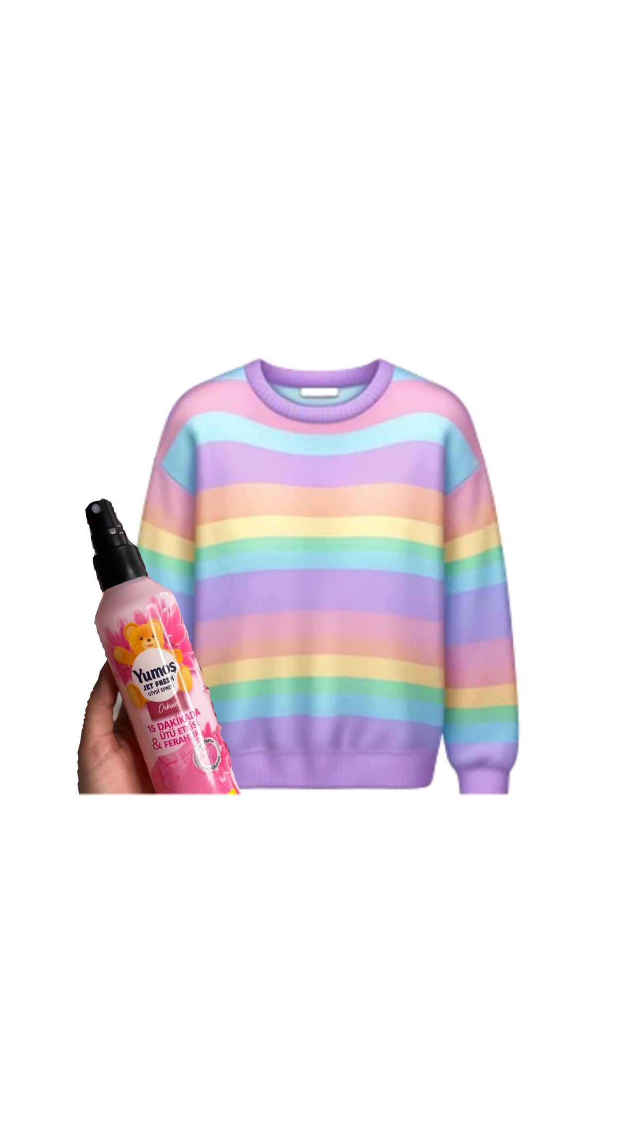 اسپری ضد چروک وخوشبوکننده یوموش