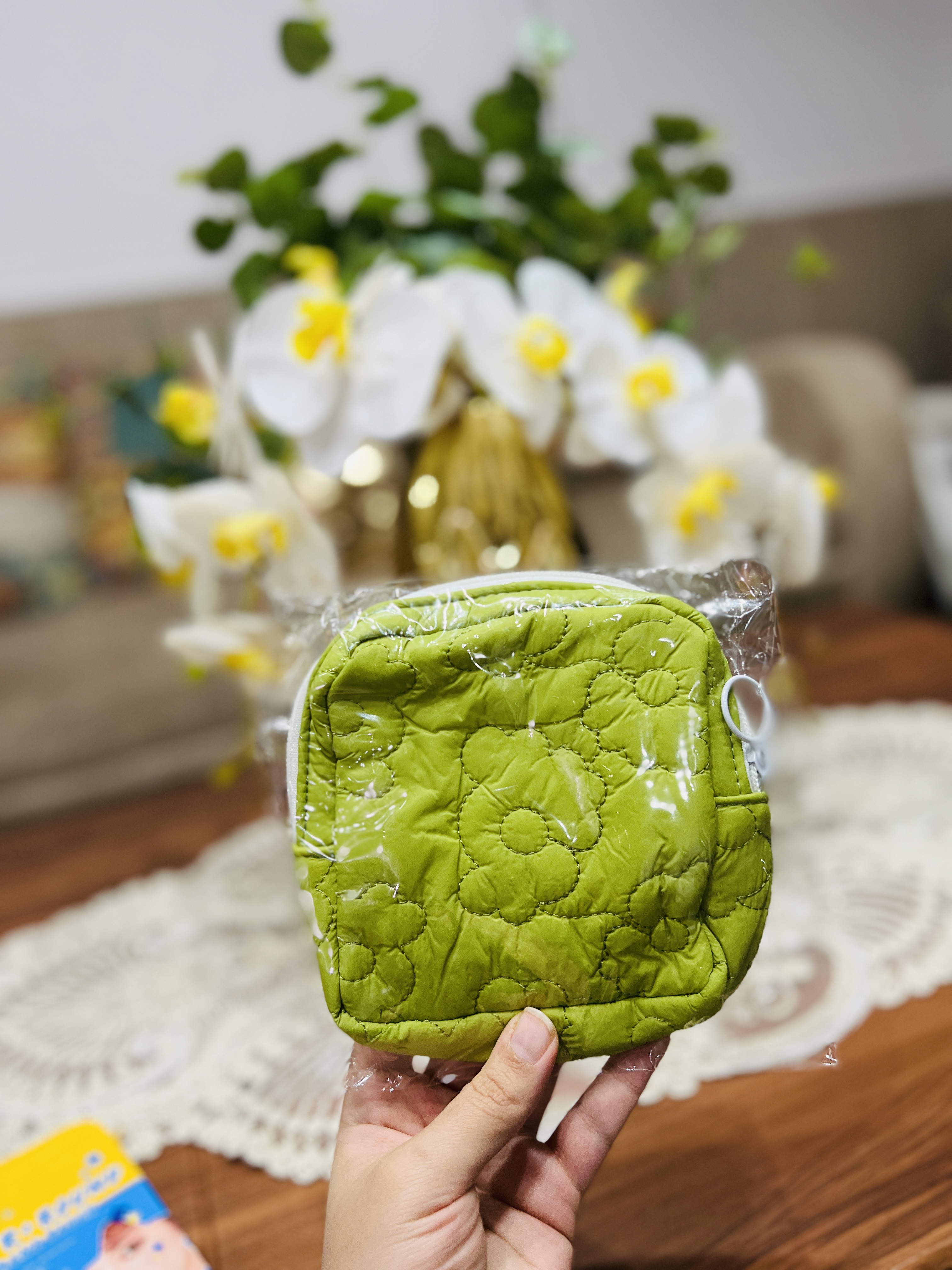 کیف تدی پفکی مربعی