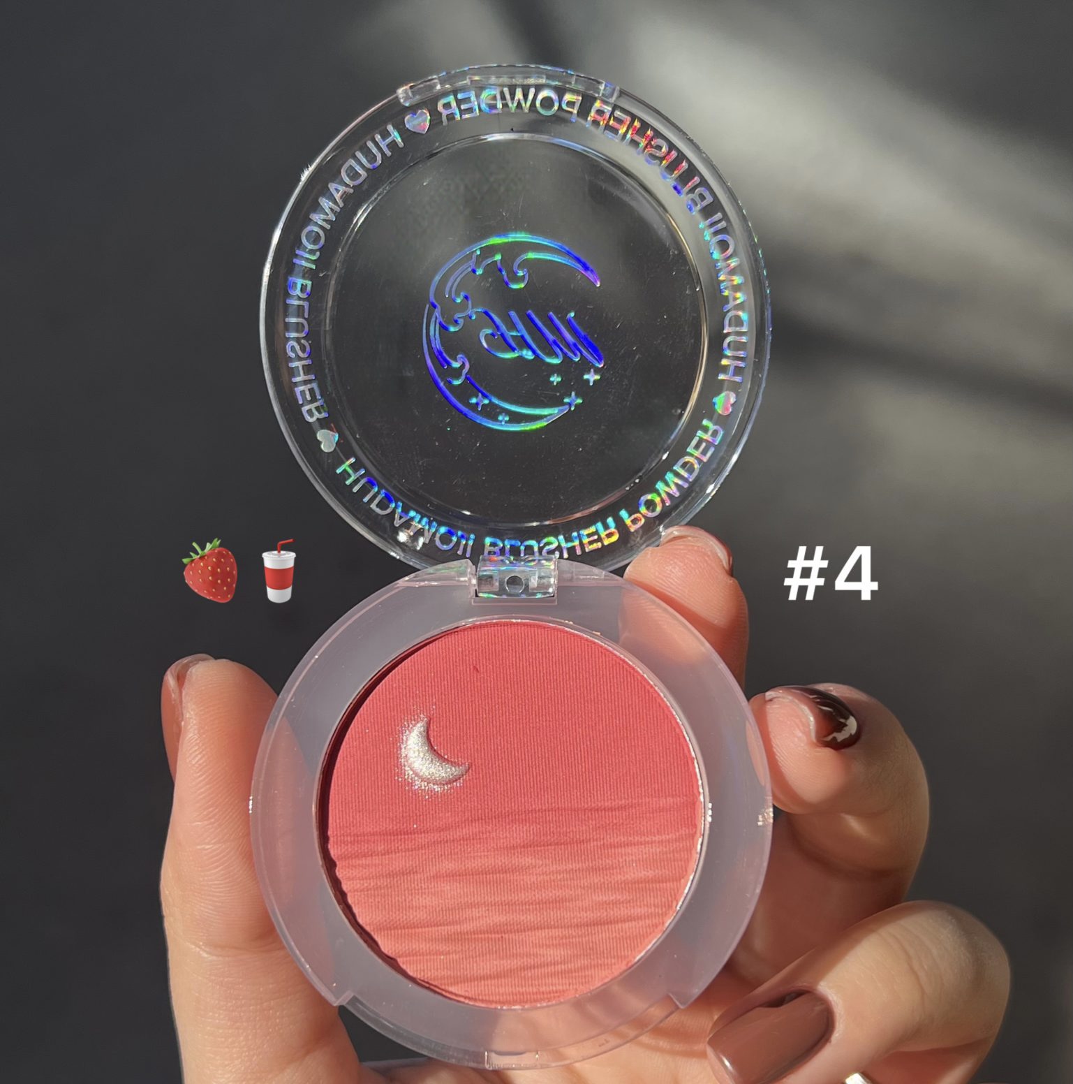 رژگونه دورنگ ماه