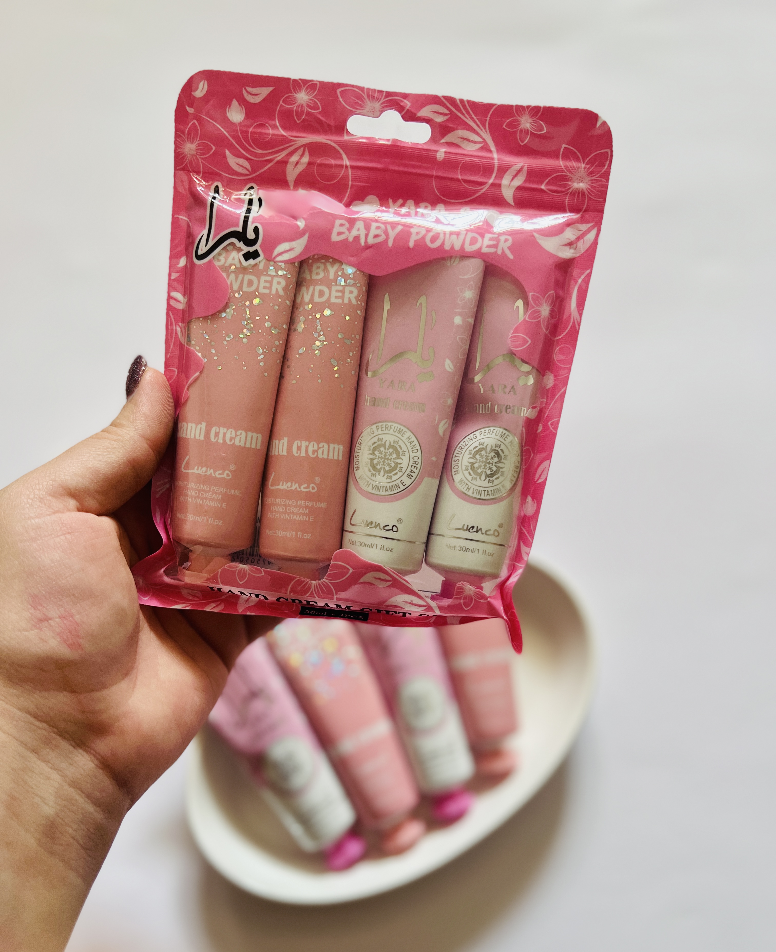 کرم دست عطری