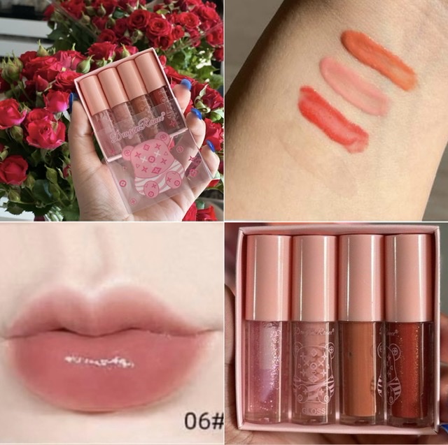 لیپ گلس ۴تایی