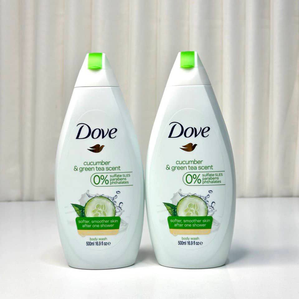 شامپو بدن داو با عصاره خیار و چای سبز