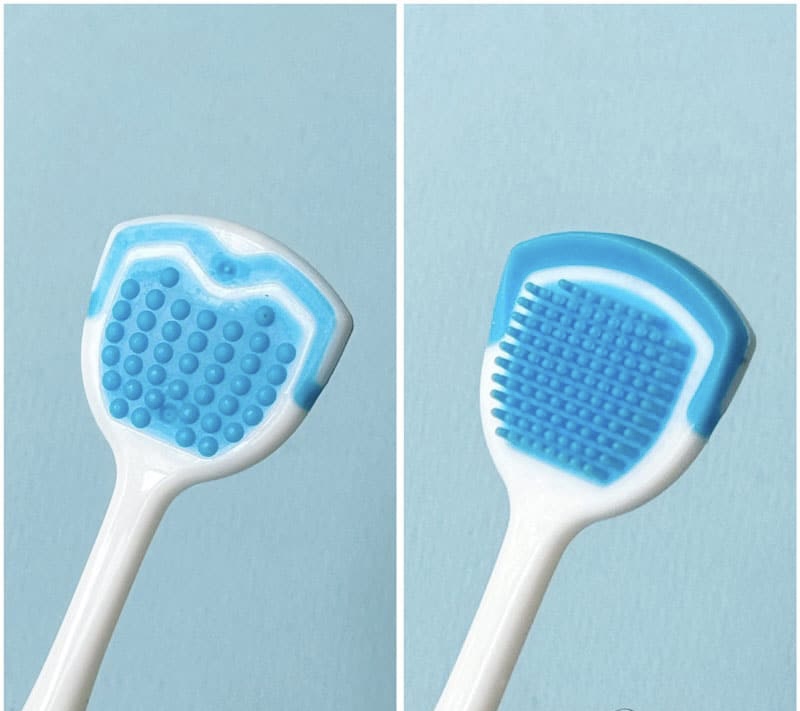 مسواک تمیز کننده زبان و خوشبو کننده دهان 