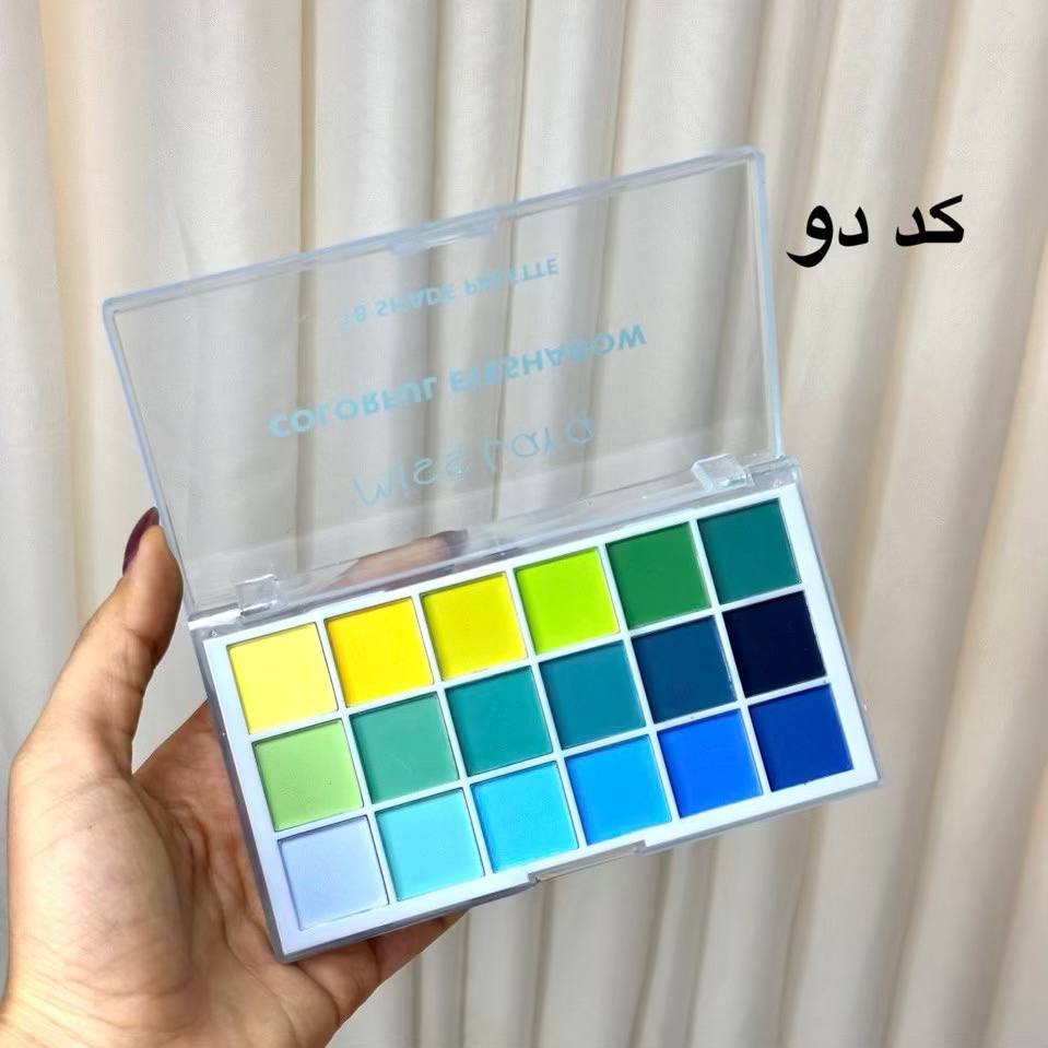 پالت سایه ۱۸ رنگ میس لارا 