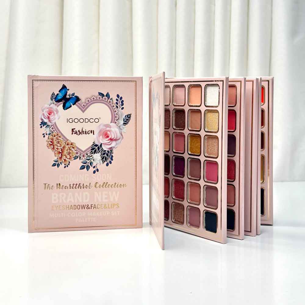 پلت سایه کتابی صورتی IGOODCO