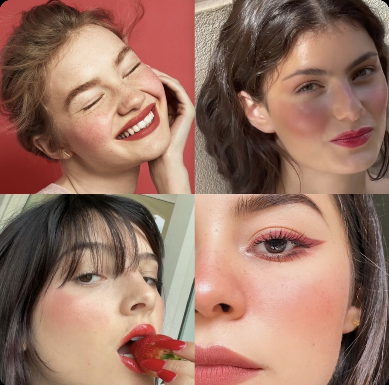 بالم لب توت فرنگی