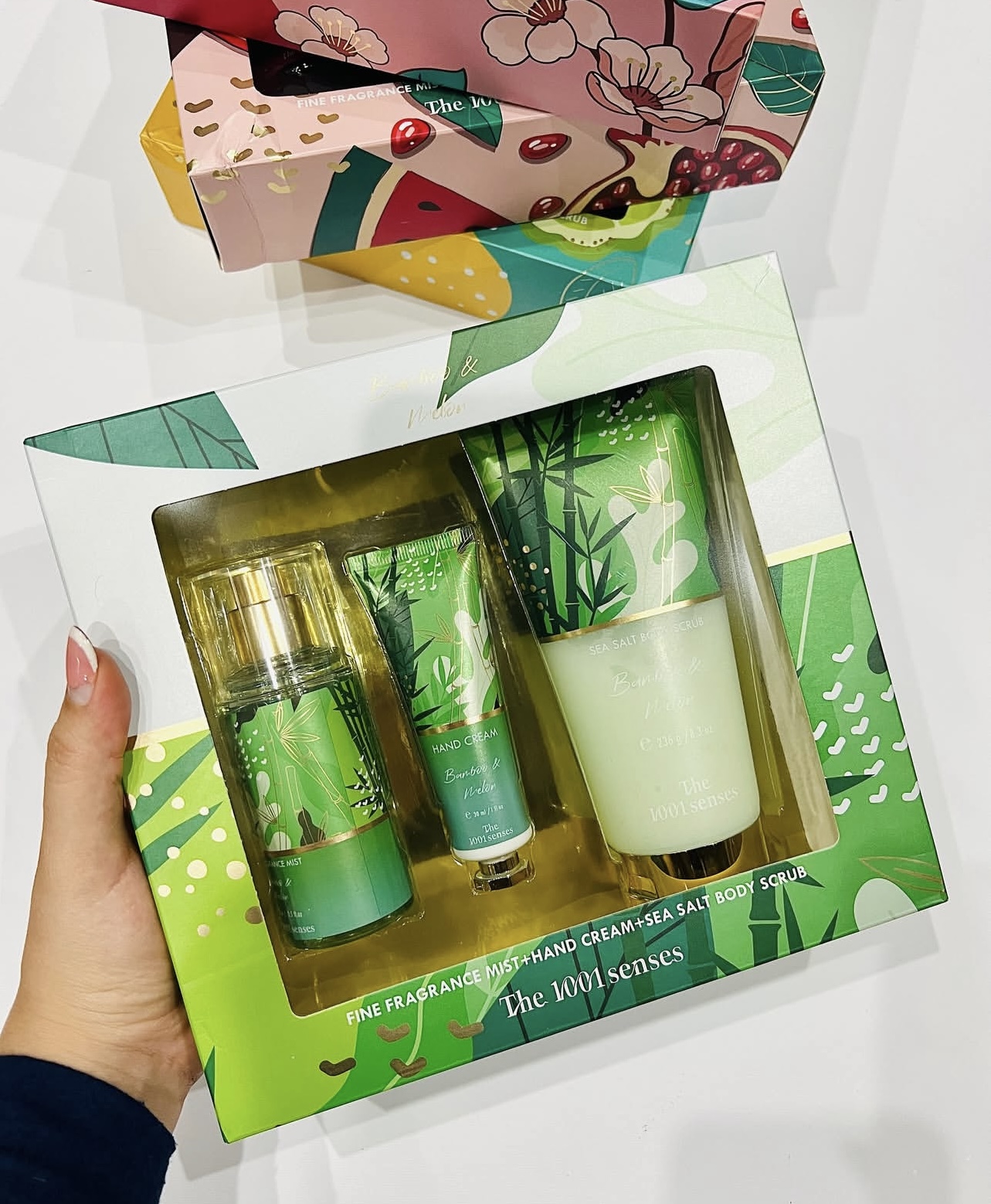 پکهای:نمک بدن/بادی اسپلش/کرم دست