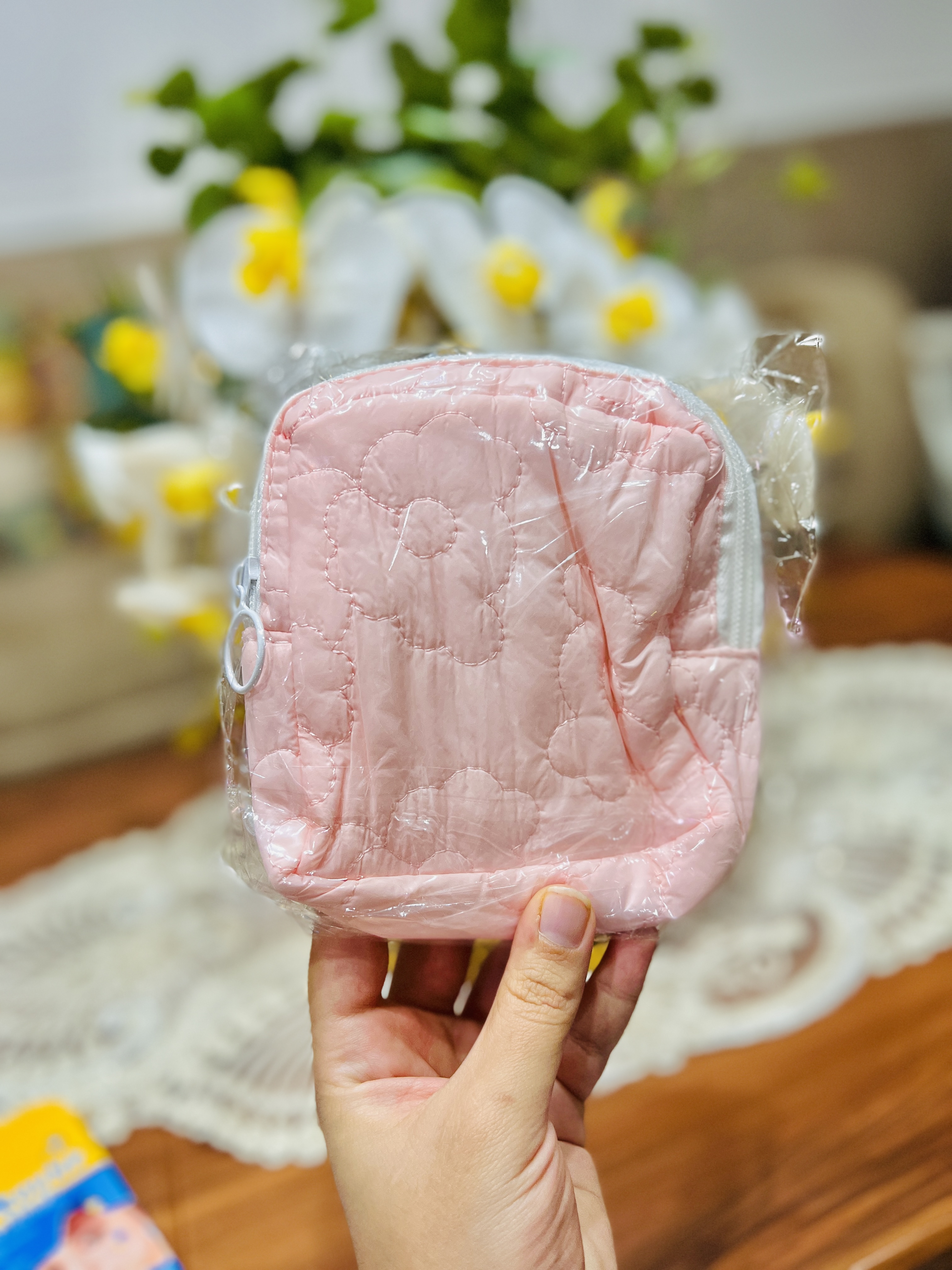 کیف تدی پفکی مربعی