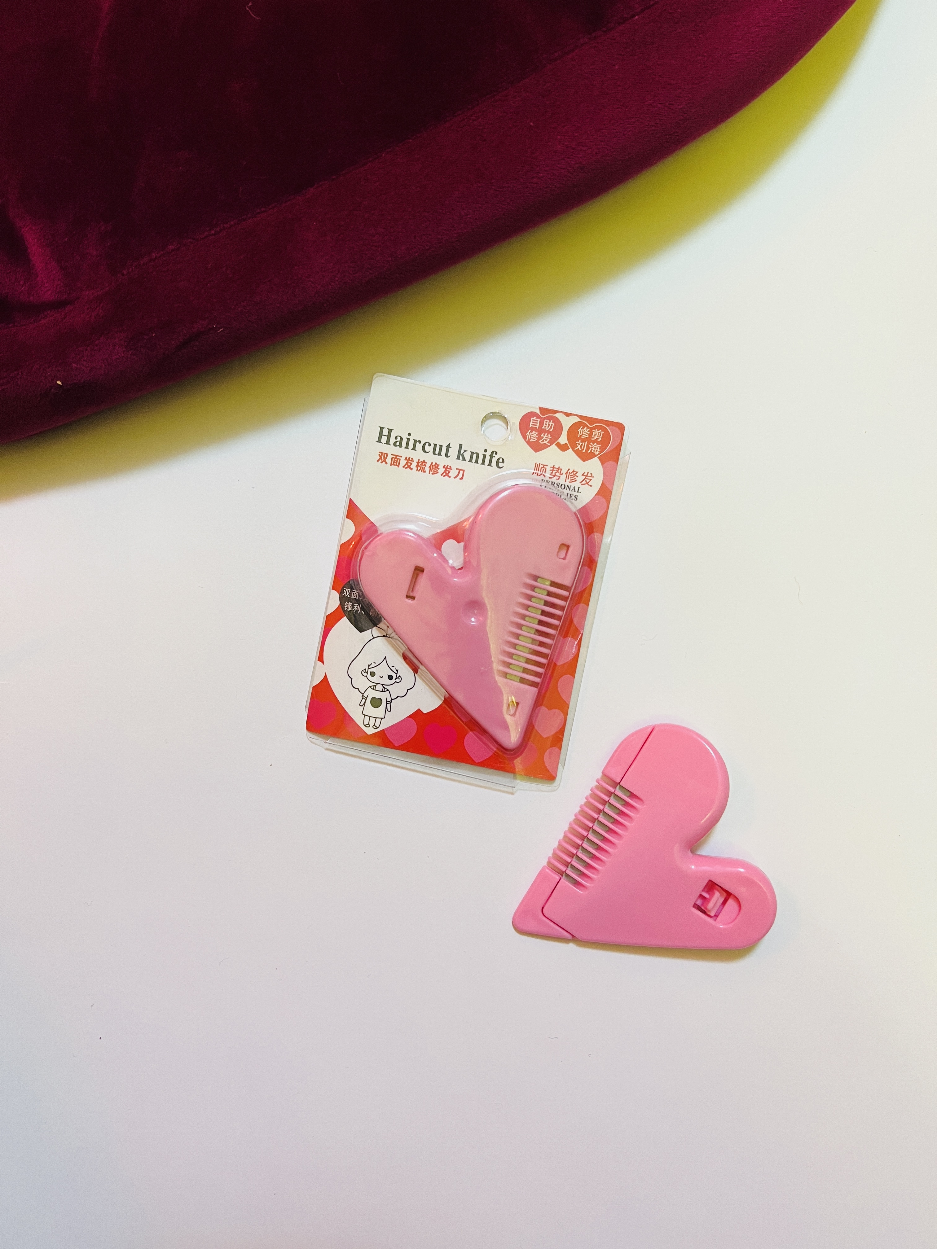 تیغ پیتاژ مو قلبی