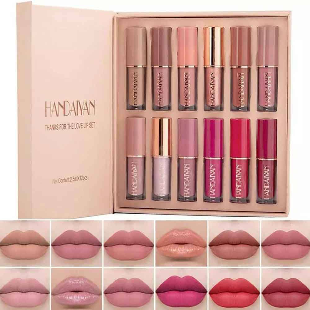 رژلب مایع۱۲تایی هندیان