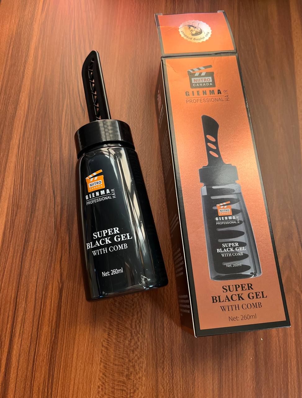 ژل موی شانه دار