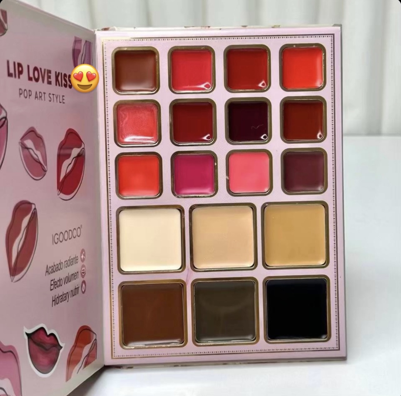 پلت سایه کتابی آرایشی ۶ لایه ایگودکو 