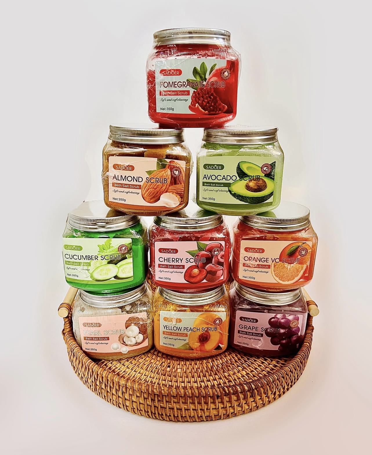 اسکراب نمک بدن