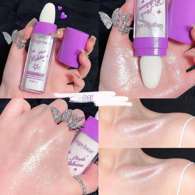 هایلایتر پودری (نقره‌ای)