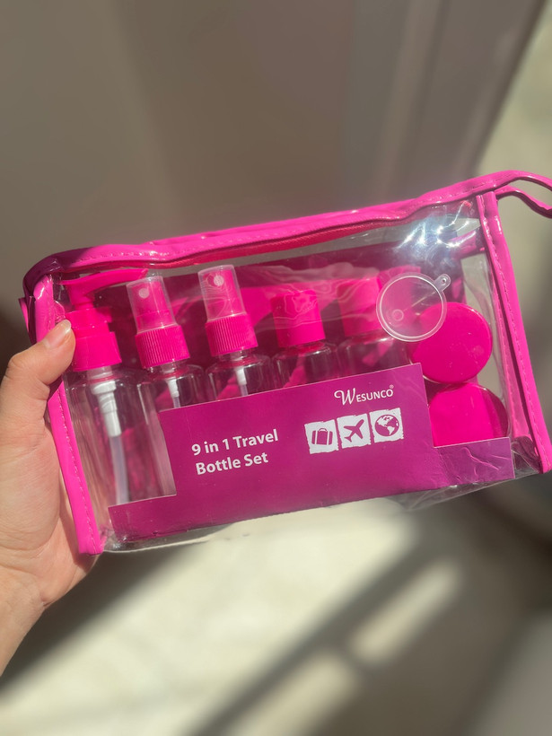 ست مسافرتی ۹ تکه کیفی