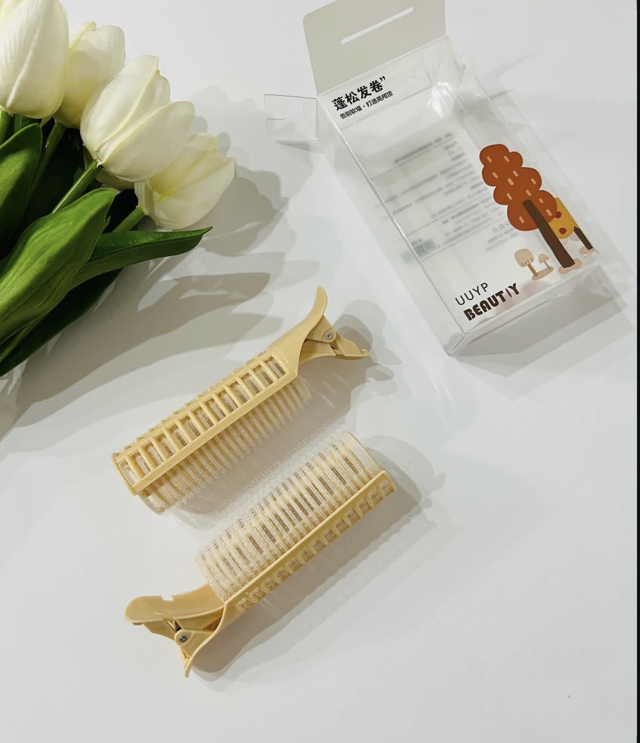 بیگودی حجم دهنده ریشه مو چسبی مدل گیره دار