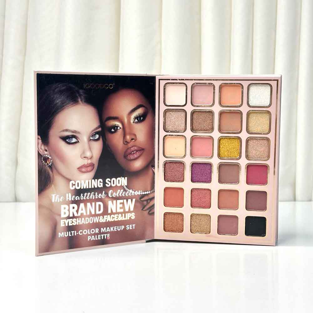 پلت سایه کتابی صورتی IGOODCO