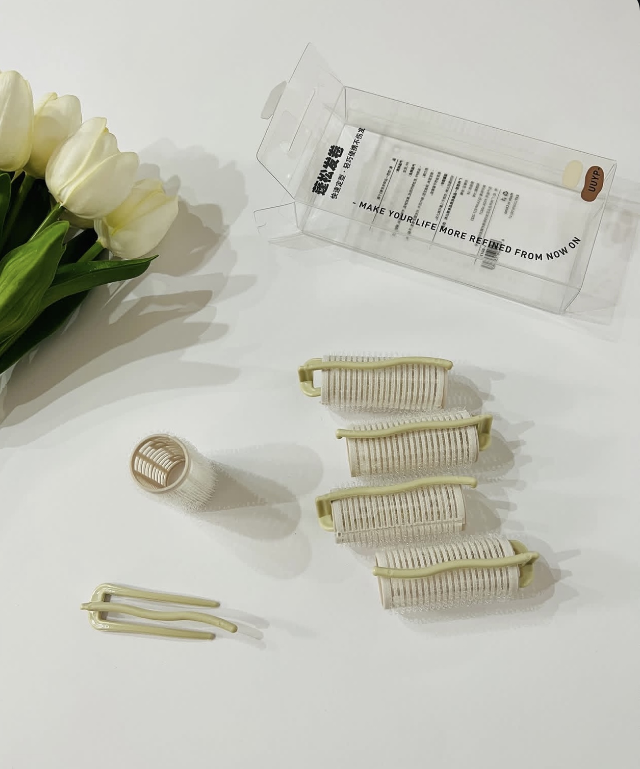  بیگودی چسبی5تایی سنجاق دار 