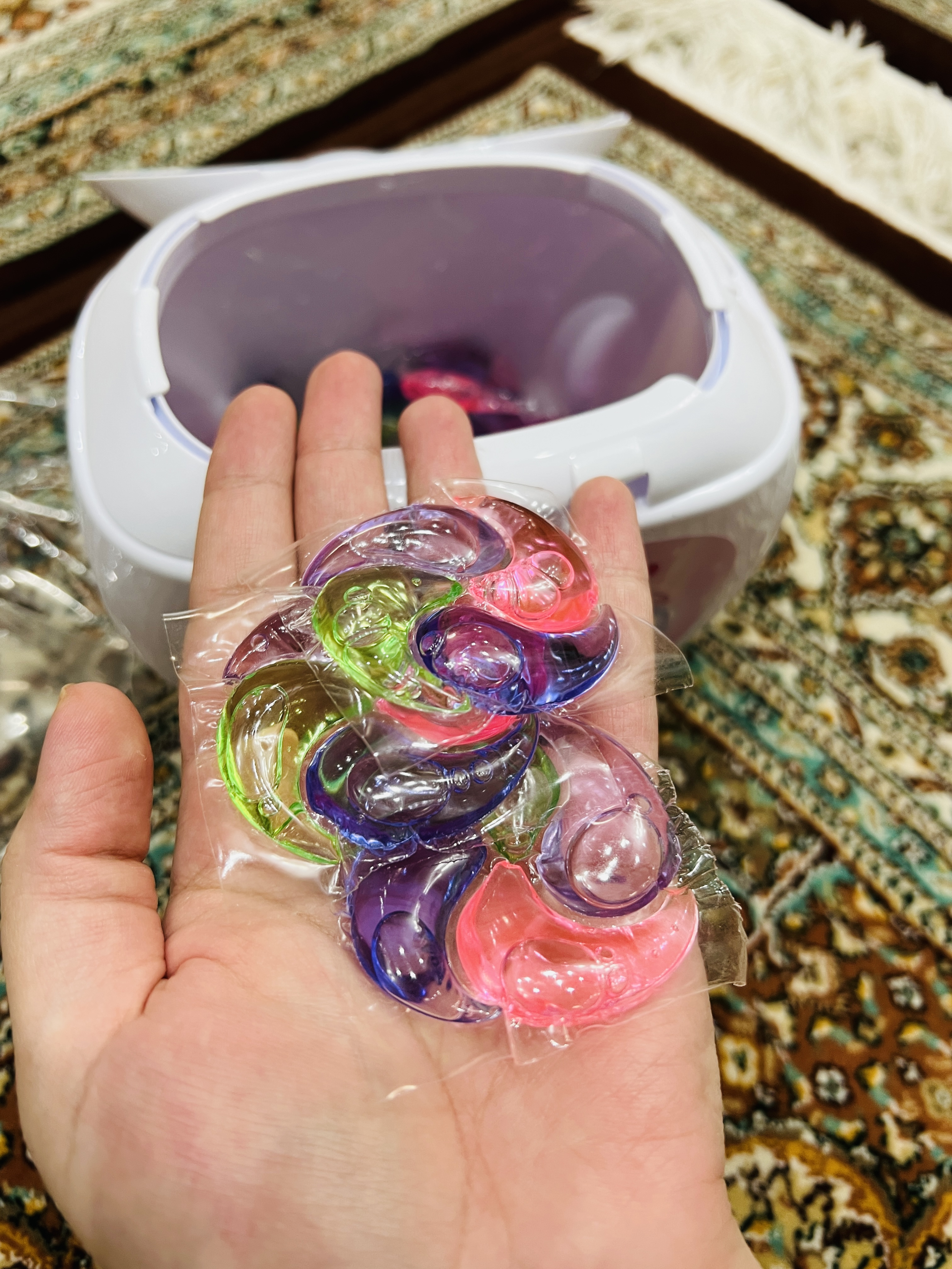 قرص ژله ای لباسشویی